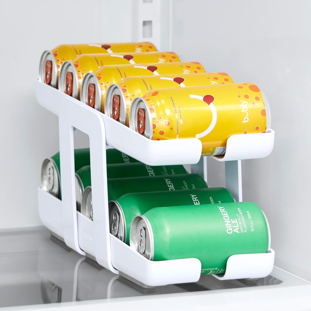 YouCopia RollDown® Can Dispenser: Stop cans from rolling around with this clever dispenser.