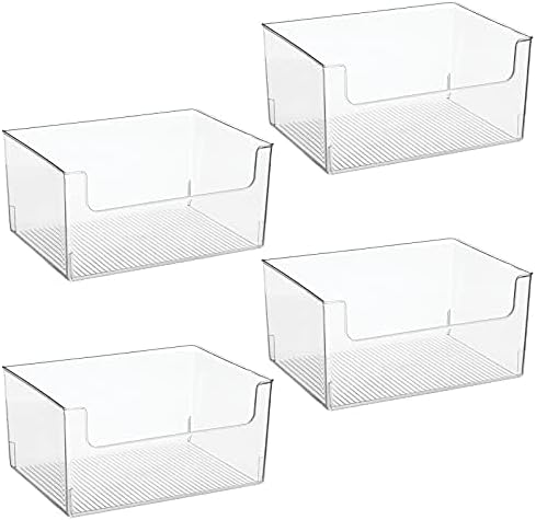classroom organization using open front bins from Amazon