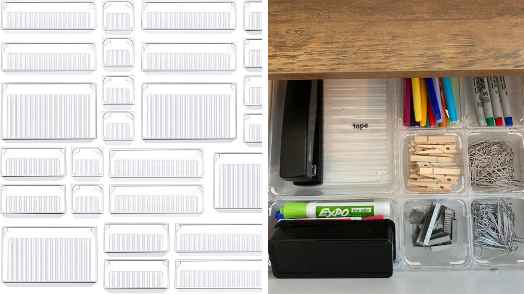 Classroom organization hack for the drawer and teacher supplies