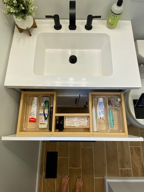 top drawer vanity organizer